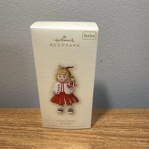 2007 HALLMARK KEEPSAKE ORNAMENT "CHERRY PARFAIT" MADAME ALEXANDER‎ SERIES #12